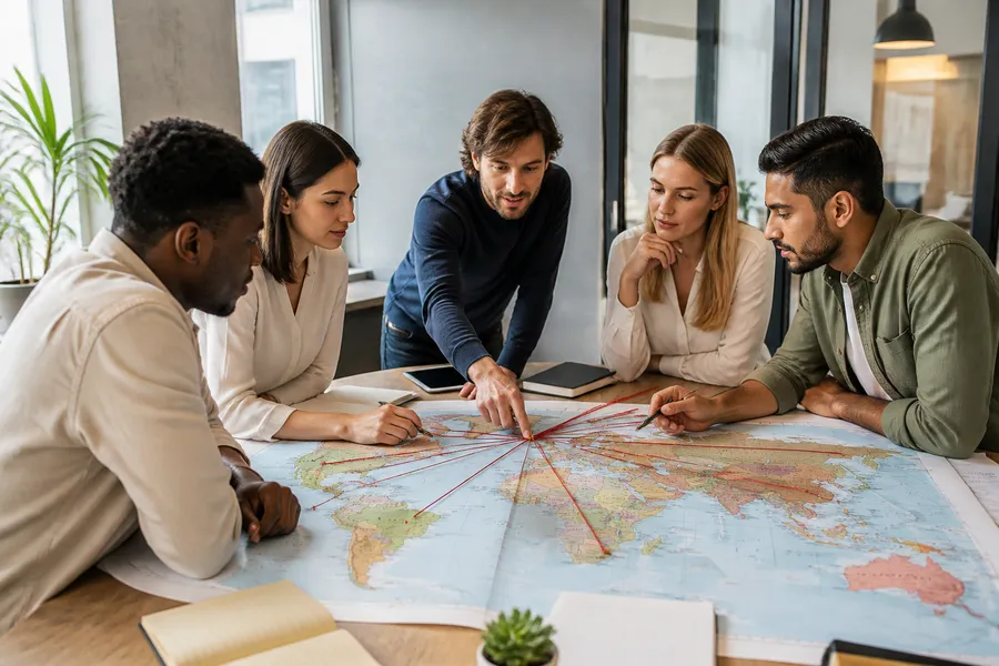 Guides for Global Founders, an objective on the mission into Europe through the Netherlands